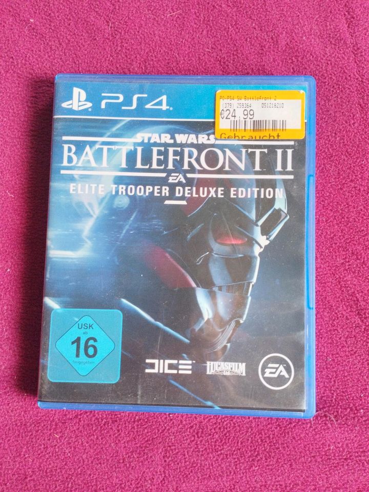 Ps4 Spiel Star Wars Battlefront 2 Deluxe Edition in Boxberg / Oberlausitz