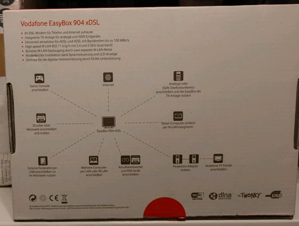 3 x EasyBox 904 xDSL in Burgwedel