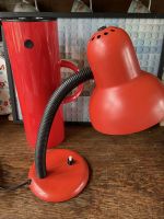 Coole Retro lampe sis in rot tischlampe Schreibtisch 70ern Schleswig-Holstein - Gettorf Vorschau