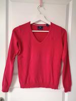 Gant Damen Pullover V Neck Fuchsia Gr. XS/34 langarm Pulli cotton Baden-Württemberg - Ilsfeld Vorschau
