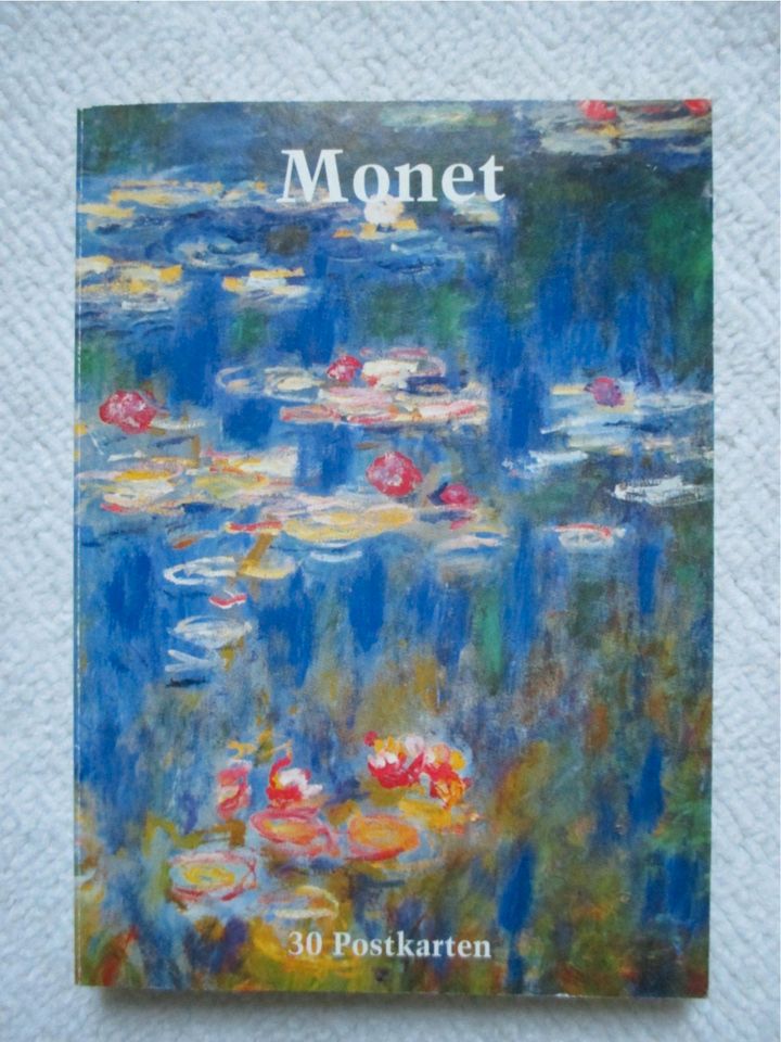 Postkartenbuch: Kandinsky (bereits verkauft) ; Monet; je 3 Euro in Olching