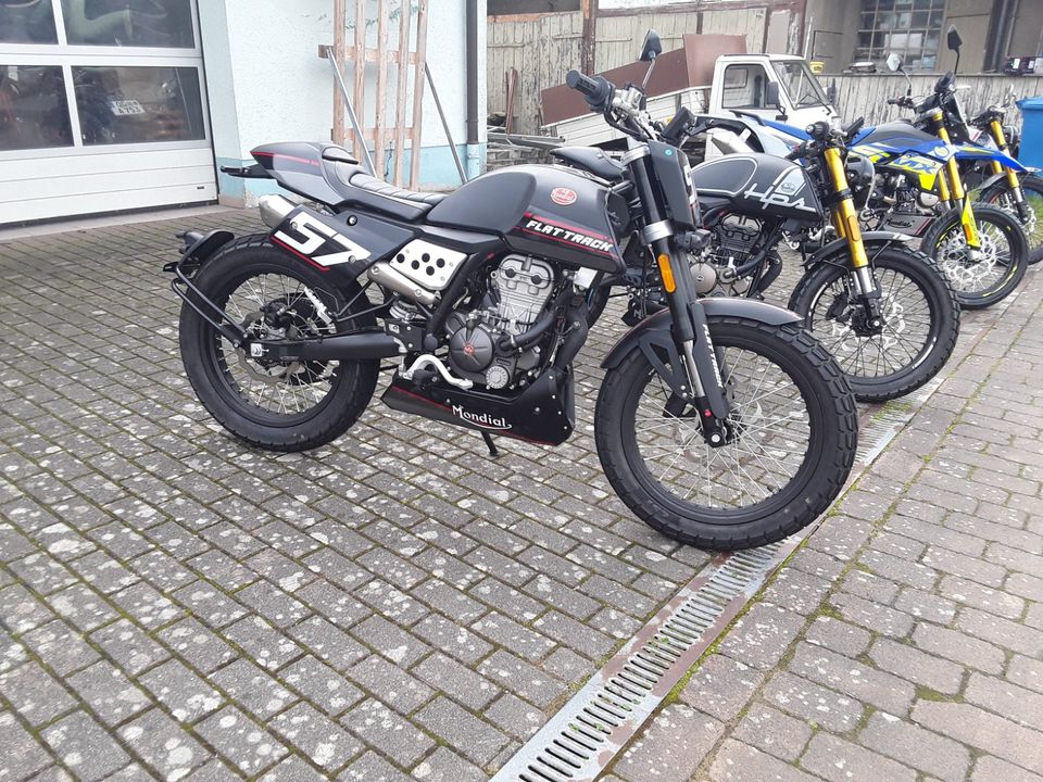 Mondial HPS 125i E5 /Flat Track in Schefflenz