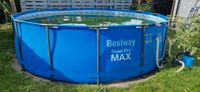 Bestway Pool Stahlgestänge 457cm x 120cm Niedersachsen - Hodenhagen Vorschau