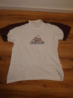 Adidas - Herren T-Shirt - weiß mit schwarz, Gr. L, TOP Baden-Württemberg - Emmendingen Vorschau