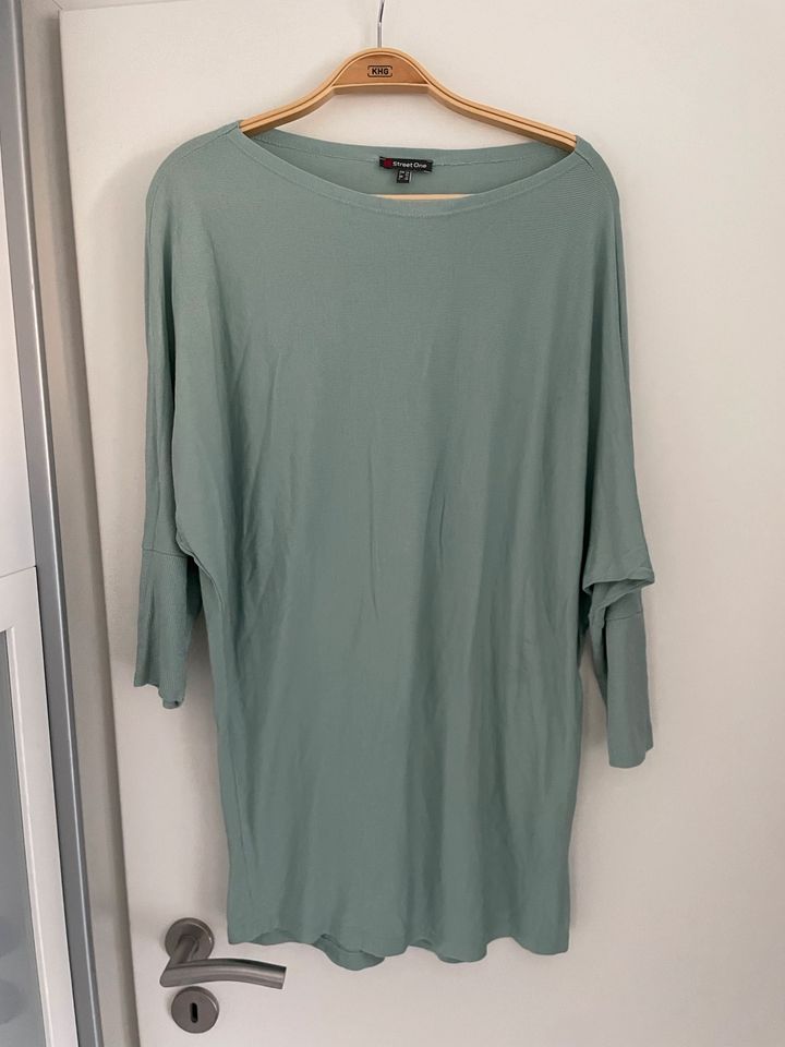 Pullover, Shirt Street One, mintgrün, Gr. 38, neuwertig in Landsberg (Saalekreis)