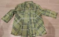 Bluse grün kariert Gr.44 CECIL 3/4 Ärmel Sachsen - Seifhennersdorf Vorschau