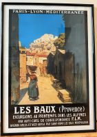 Vintage Reiseposter Les Baux Provence (Papier) gerahmt Berlin - Wilmersdorf Vorschau