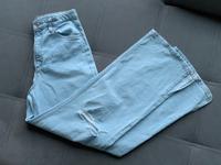 H&M Wide High Jeans destroyed hellblau Größe 158 Kr. Dachau - Petershausen Vorschau