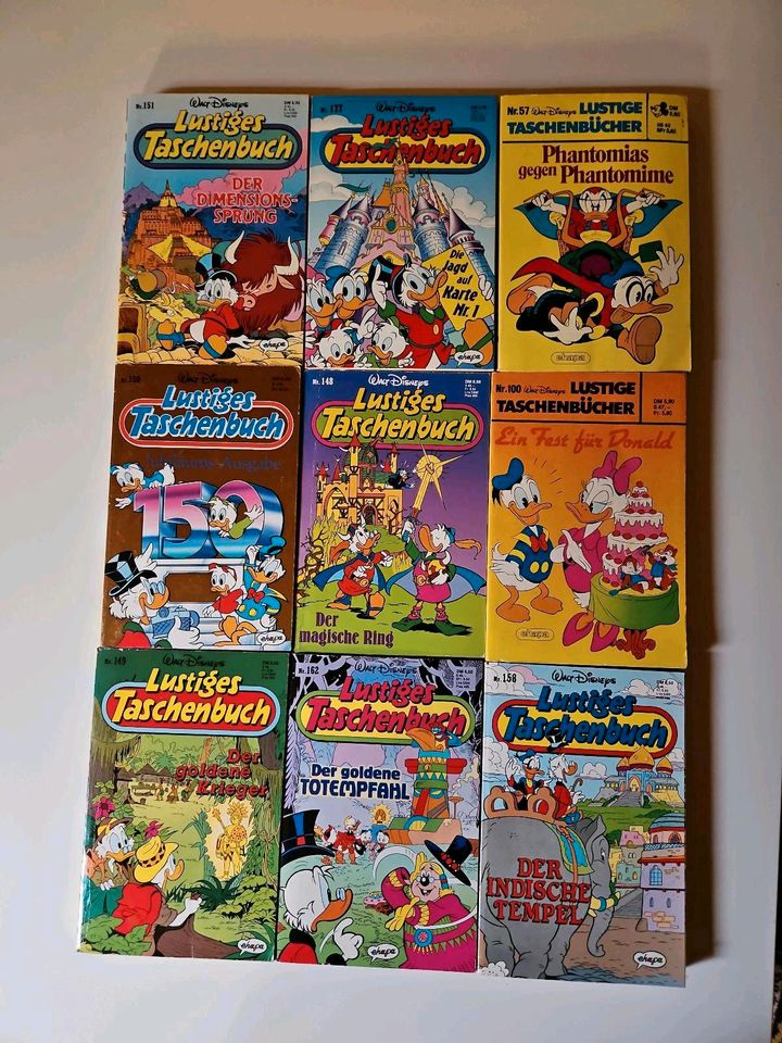 Lustige Taschenbücher Walt Disney 10 in Sandhausen