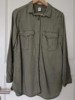 H&M Jeanshemd/Jacke Khaki gr.38 Bayern - Asbach-Bäumenheim Vorschau