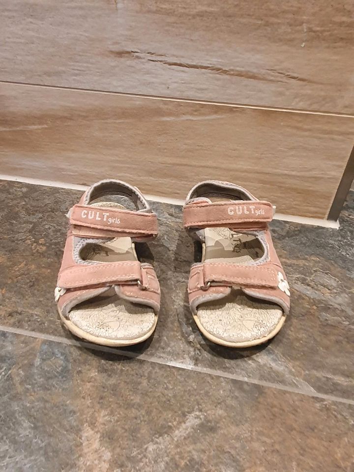 Sandalen Sandale Schuhe Sommerschuh Größe 27 rosa in Burgstädt