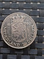 2 1/2 Gulden 1980 Niederlande Silber Kursmünze, Königin Beatrix. Nordrhein-Westfalen - Alfter Vorschau