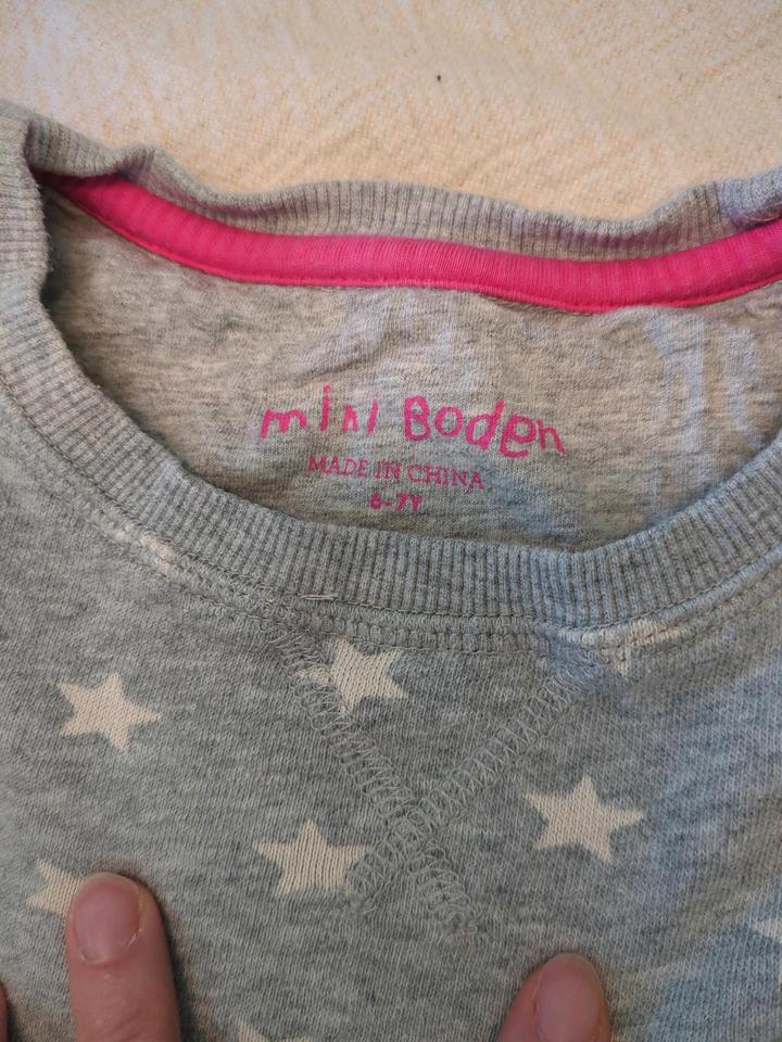 Mini Boden Sweatkleid Sterne Pulli Kleid Kuschelkleid 104 98 in Pfinztal