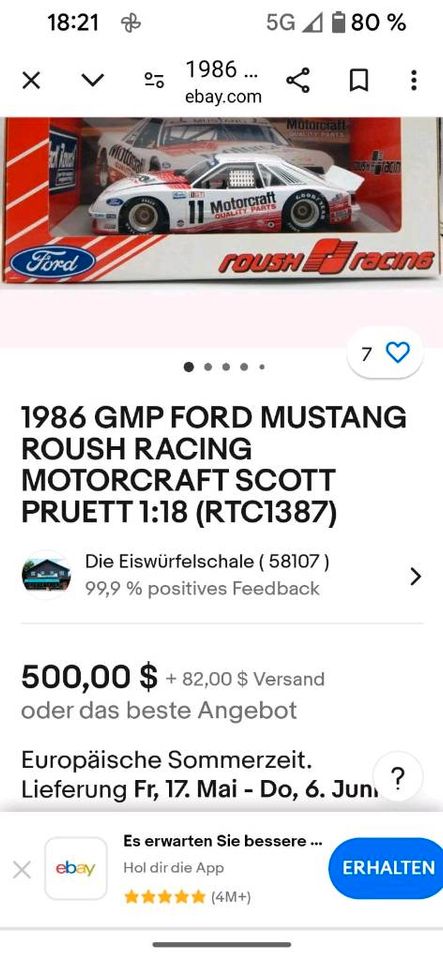 Ford Mustang, Modelle, Roush racing in Marl
