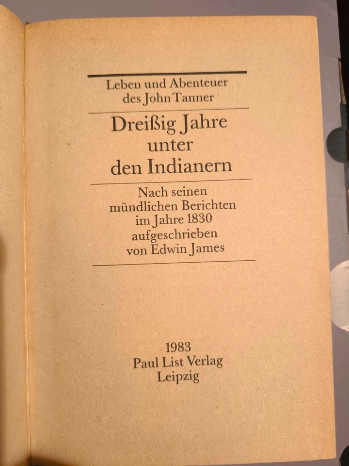 John Tanner - Dreißig Jahre unter Indianern in Brandenburg an der Havel