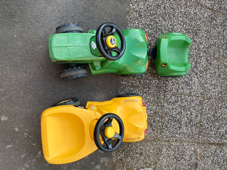 Rolley Toys Traktor Dumper und Anhänger in Gummersbach