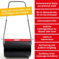 Rasenwalze Garten Hand Walze Metall 50 cm Rasen Garten Boden Acker Rolle Roller Nordrhein-Westfalen - Greven Vorschau