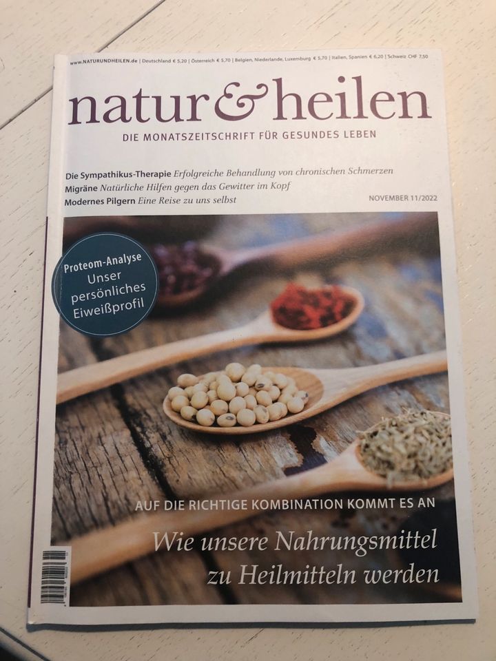 Zeitschrift „Natur & Heilen“ 13 Hefte (11/21-3/23) in Wörthsee