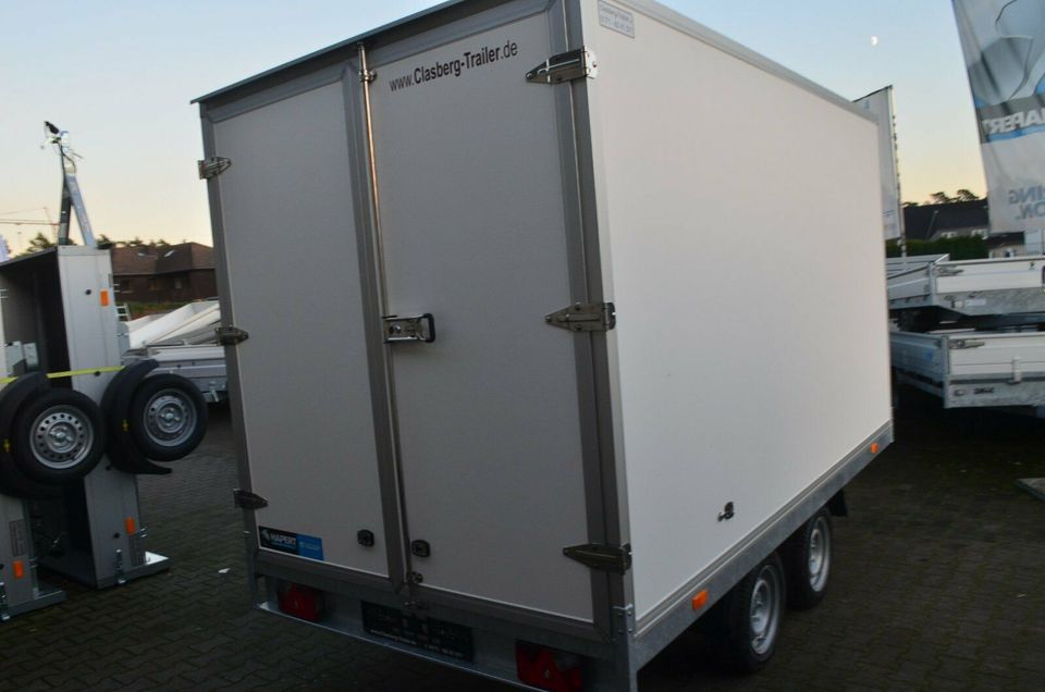 PKW Anhänger NEU 2700 Kg Kofferanhänger 3350x1800x1800 mm Hapert in Bielefeld