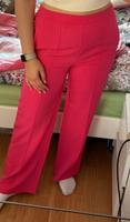 Bundfaltenhose PIECES Größe M pink Sachsen - Borna Vorschau