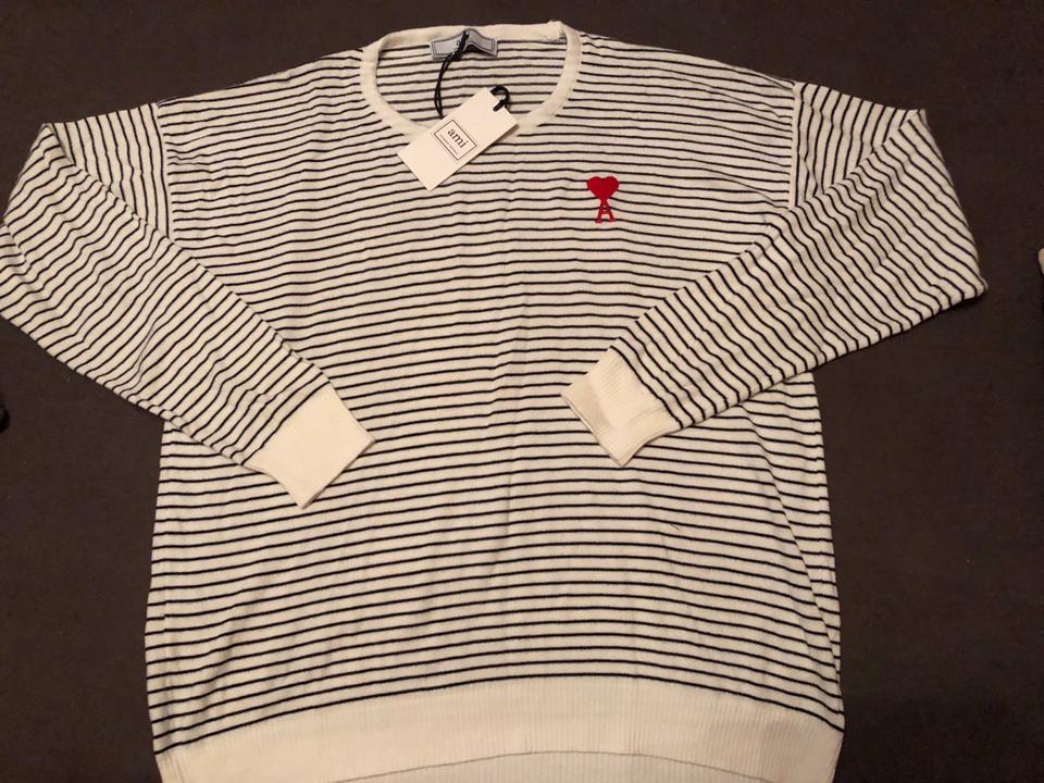 Ami weicher gestreifter Pullover Langarmshirt neu Gr.L 38,40 in Königs Wusterhausen