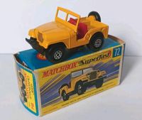 Matchbox Superfast #72c 1:63 Standard Jeep gelb mit "H" Box Berlin - Charlottenburg Vorschau