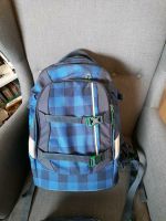 Satch Pack Schulrucksack bluetwist blau kariert mit grün Nordrhein-Westfalen - Welver Vorschau