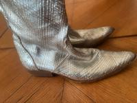 Silber Glitzer Cowboy Stiefel Friedrichshain-Kreuzberg - Kreuzberg Vorschau