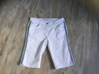 Bermuda Jeansshorts Gr. 42 strechig weiss/ slim Niedersachsen - Scheeßel Vorschau