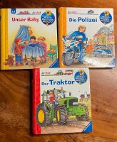3Bücher Wieso Weshalb Warum Unser Baby, Polizei, Traktor Niedersachsen - Isernhagen Vorschau