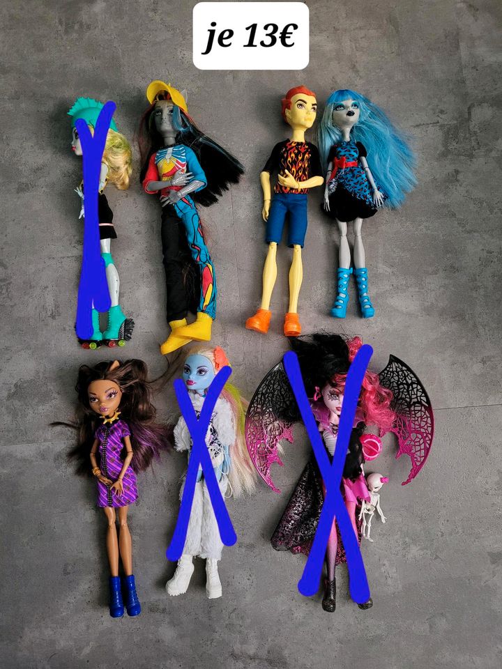 Monster High Puppen in Artern/Unstrut