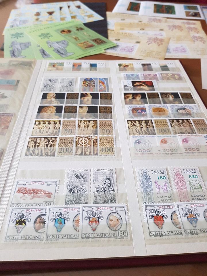 Briefmarken Vatikan doppelt und mehrfach in Schwedt (Oder)