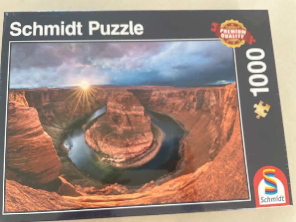 Schmidt Puzzle Glen Canyon , Horseshoe Bend - Colorado River-NEU in Regensburg