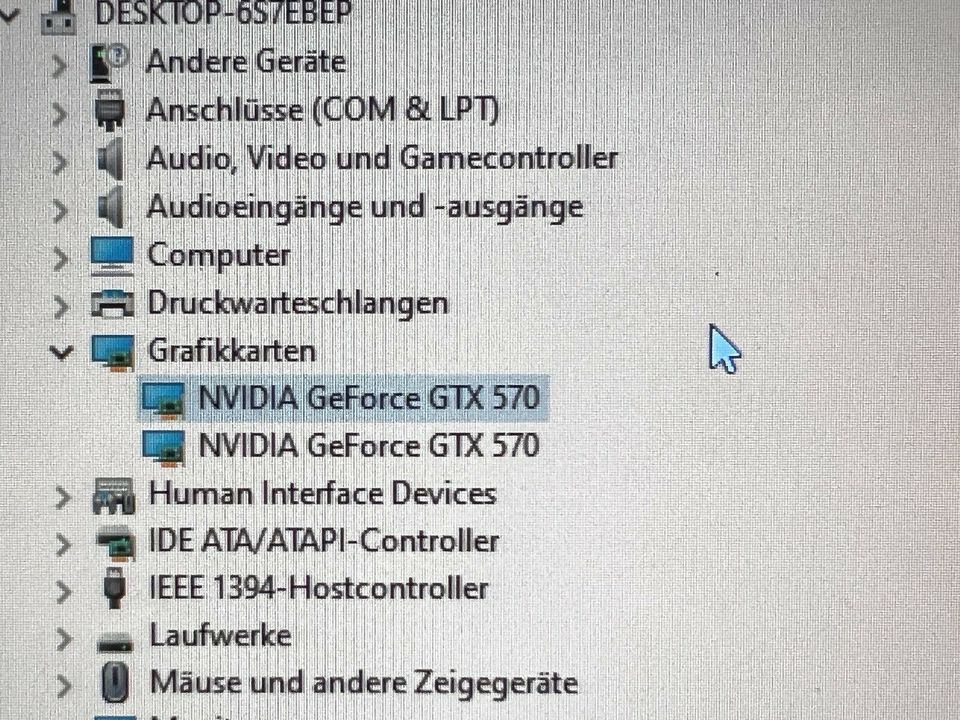 2x NVIDIA GeForce GTX 570 inkl. SLI Bridge in Sandhausen