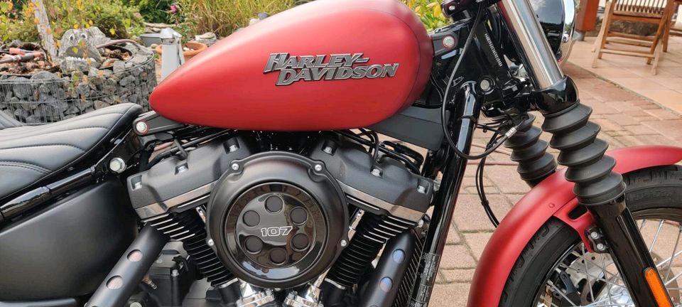 Harley Davidson Street Bob FXBB 107er EZ 11/18 Milwaukee Eight in Straßberg