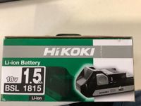 Hikoki LI–ion Battery 18V 1,5 Ah Baden-Württemberg - Rastatt Vorschau