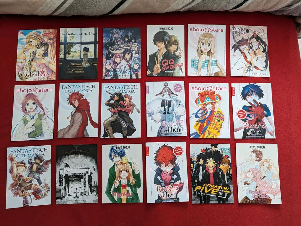 29 anime Postkarten Sammlung in Berlin