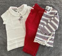 Sanetta Set, Shirt/Hose/T-Shirt, 62, rot/blau/weiß Bayern - Beilngries Vorschau