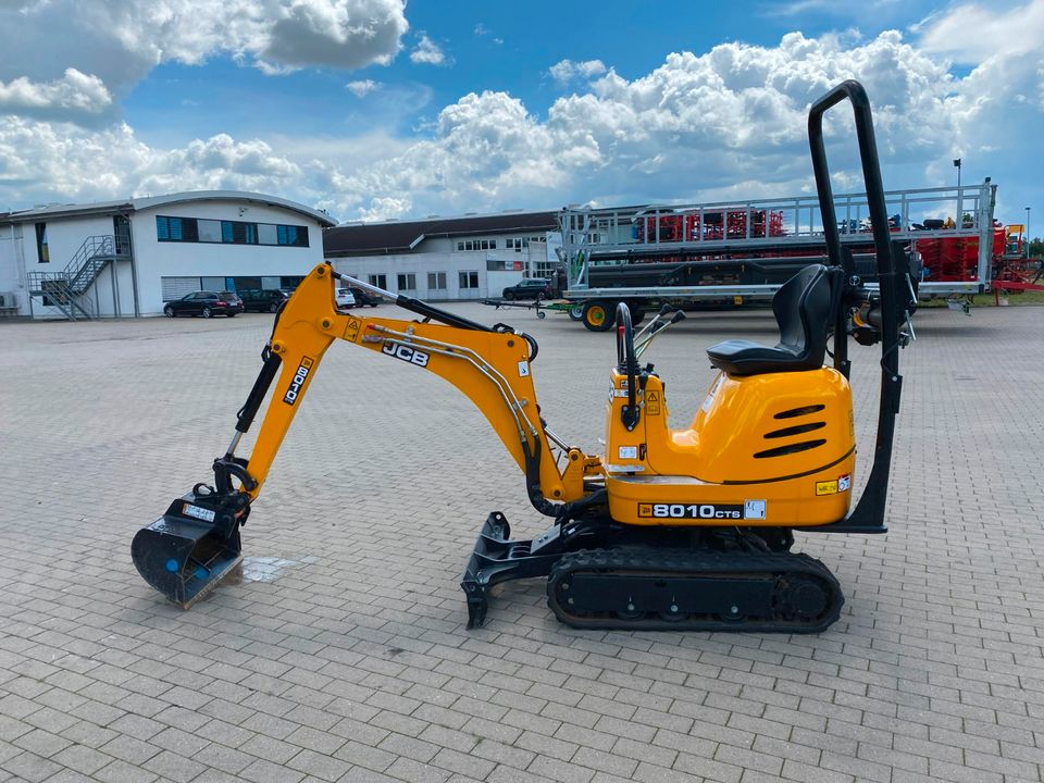 JCB 8010 CTS Microbagger, Minibagger, Bagger, Baumaschinen, Mieten in Fehrbellin