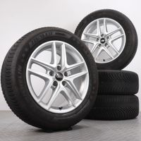 Winterräder 17 Zoll Audi A4 Allroad 8W B9 Original Felgen 8W9601025D Winterreifen 225/55R17 97H AO (Audi-Original) Michelin Alpin 5 5-Doppelspeichen-Design Silber 6.5x17ET28 5x112 Alufelgen Gebraucht Thüringen - Gefell Vorschau