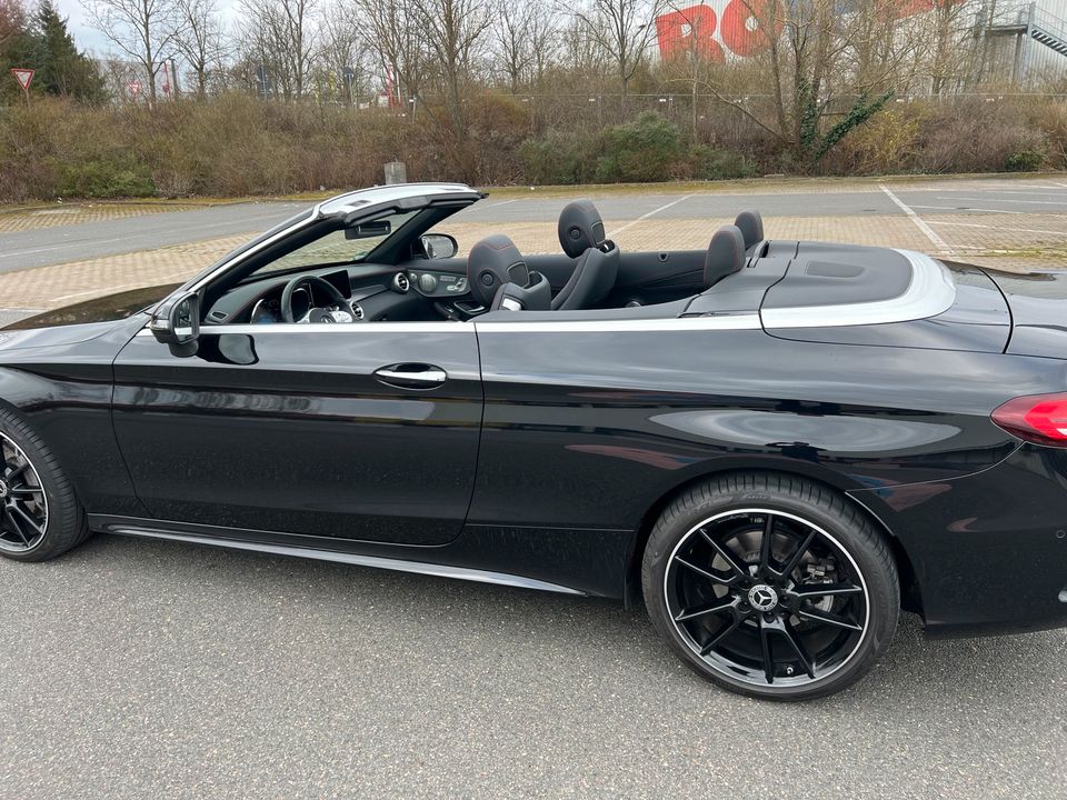 Cabrio C 400 4M AMG Line Plus Burmeister Abstands Distronic Key in Rangsdorf