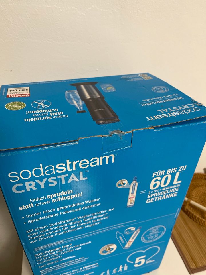 SodaStream Wassersprudler Crystal NEU Original Verpackt! in Mülheim (Ruhr)