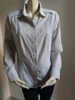 Bluse langarm, Betty Barclay, Gr.44, weiß mit anthrazit Streifen Bayern - Reichertshausen Vorschau