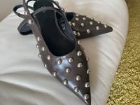 ZARA  flacher Slingback mit Nieten Rheinland-Pfalz - Trier Vorschau