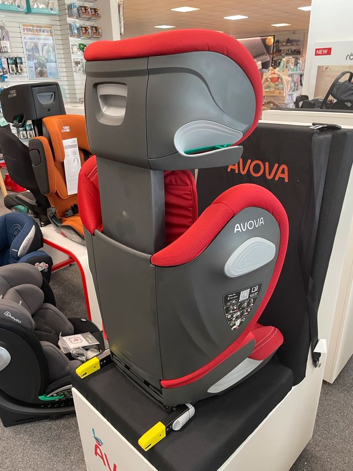 NEU - AVOVA SORA-FIX i-Size Auto-Kindersitz 3,5-12 Jahre - NEU - FIRLEFANZ in Hohenwarsleben