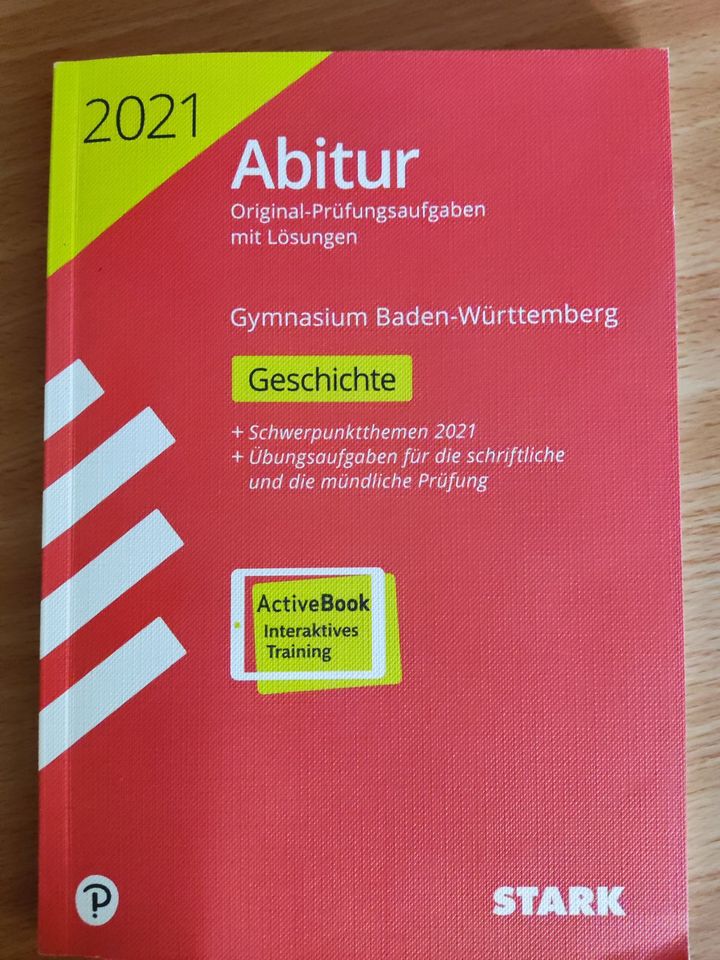 Abitur Prüfungsaufgaben Geschichte 2021 in Ohmden