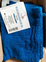 NEU 15* blaue Baumwolle Waschhandschuhe Frankfurt am Main - Kalbach-Riedberg Vorschau