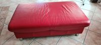 Leder Sitz Hocker Rot 130x80x45cm Schleswig-Holstein - Bad Segeberg Vorschau