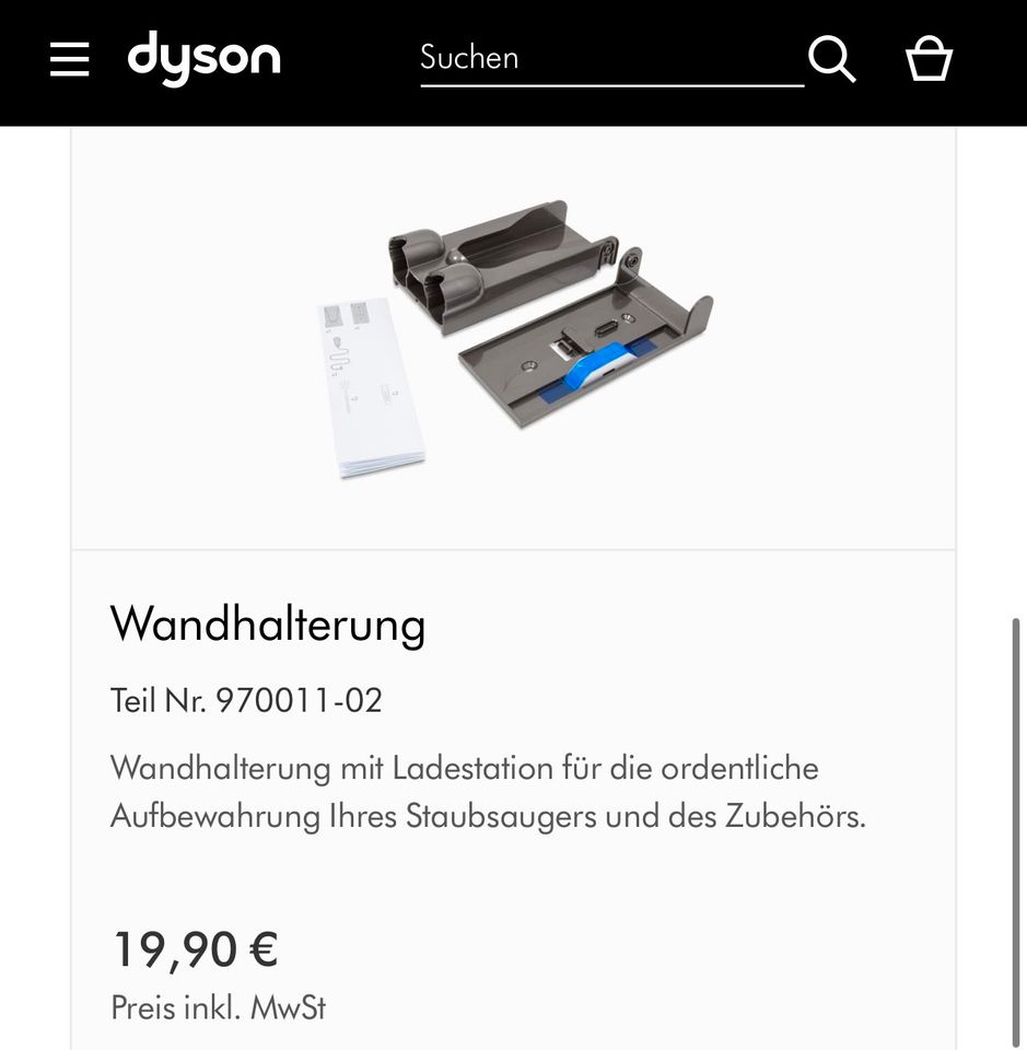 Dyson V15 Zubehör Kombi-Zubehördüse, Extra-Soft Bürste, Fugendüse in Cloppenburg