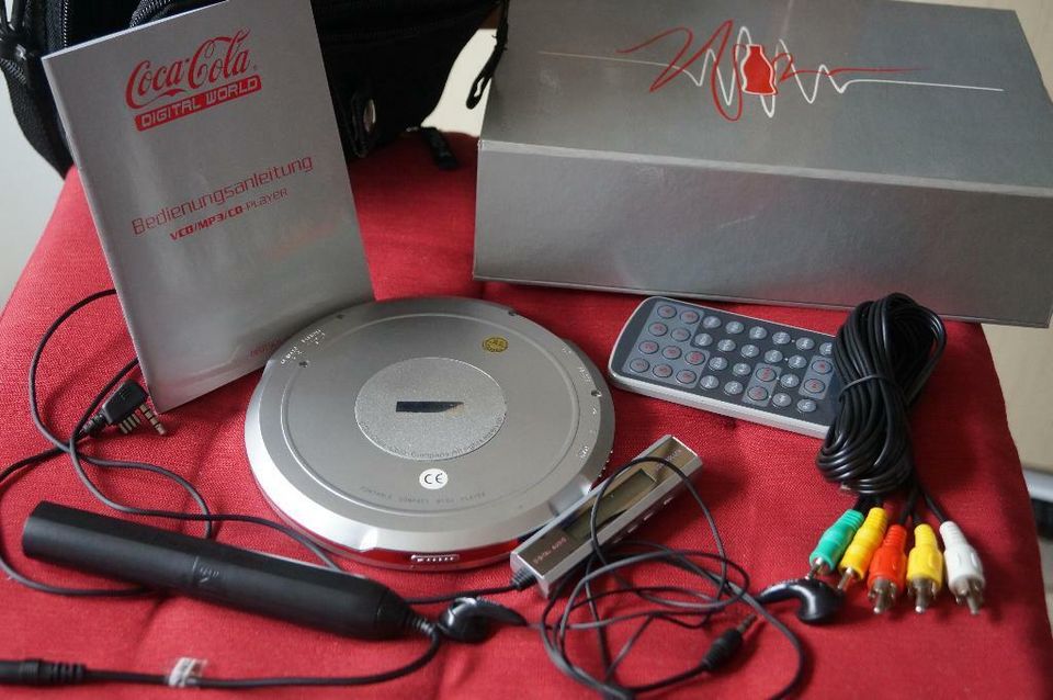 Original Coca Cola Video- Mp3 CD Player GEBRAUCHT in Bielefeld